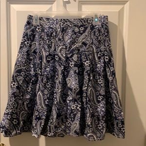 Tommy Hilfiger Paisley pleated skirt
